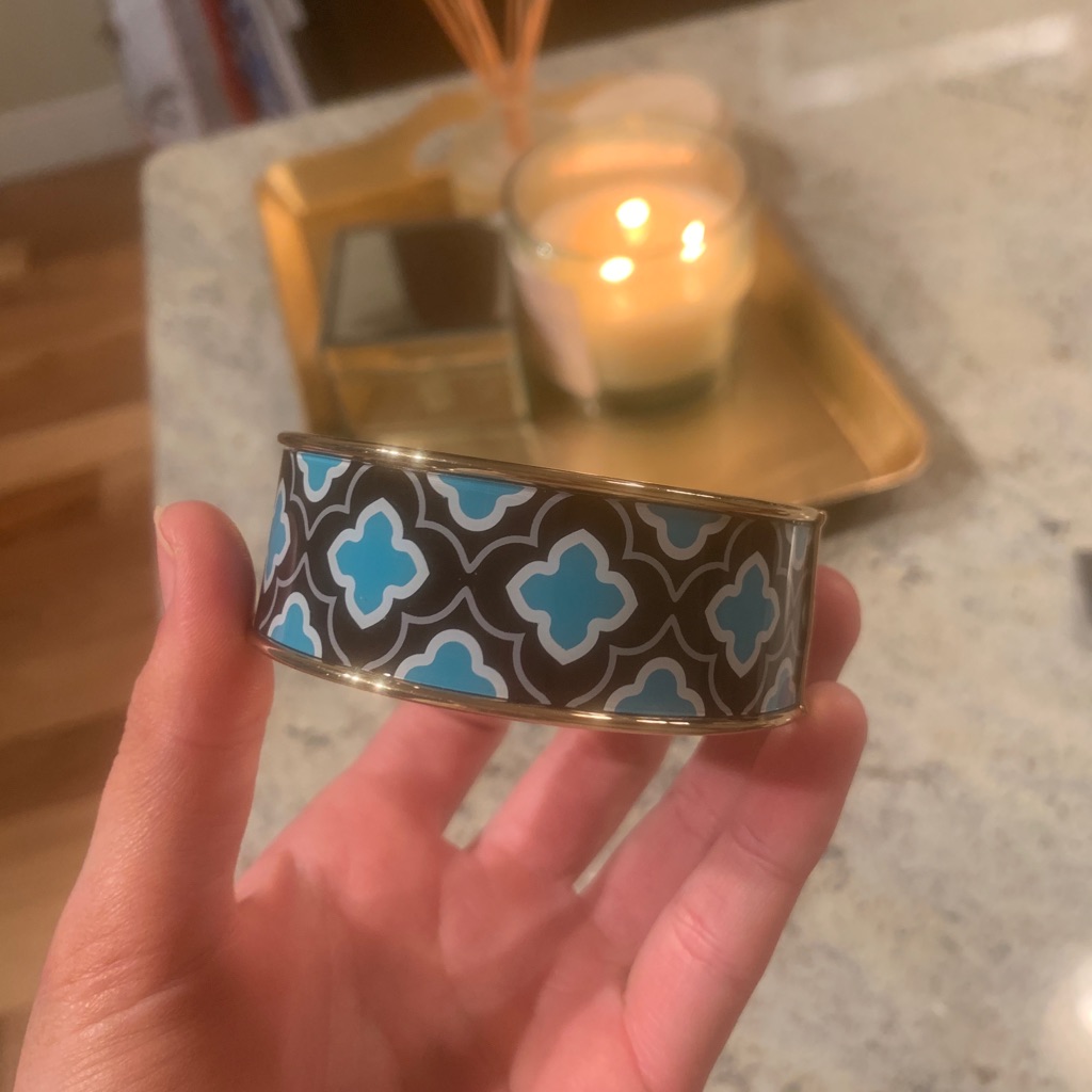 J Crew Patterned Bangle Bracelet